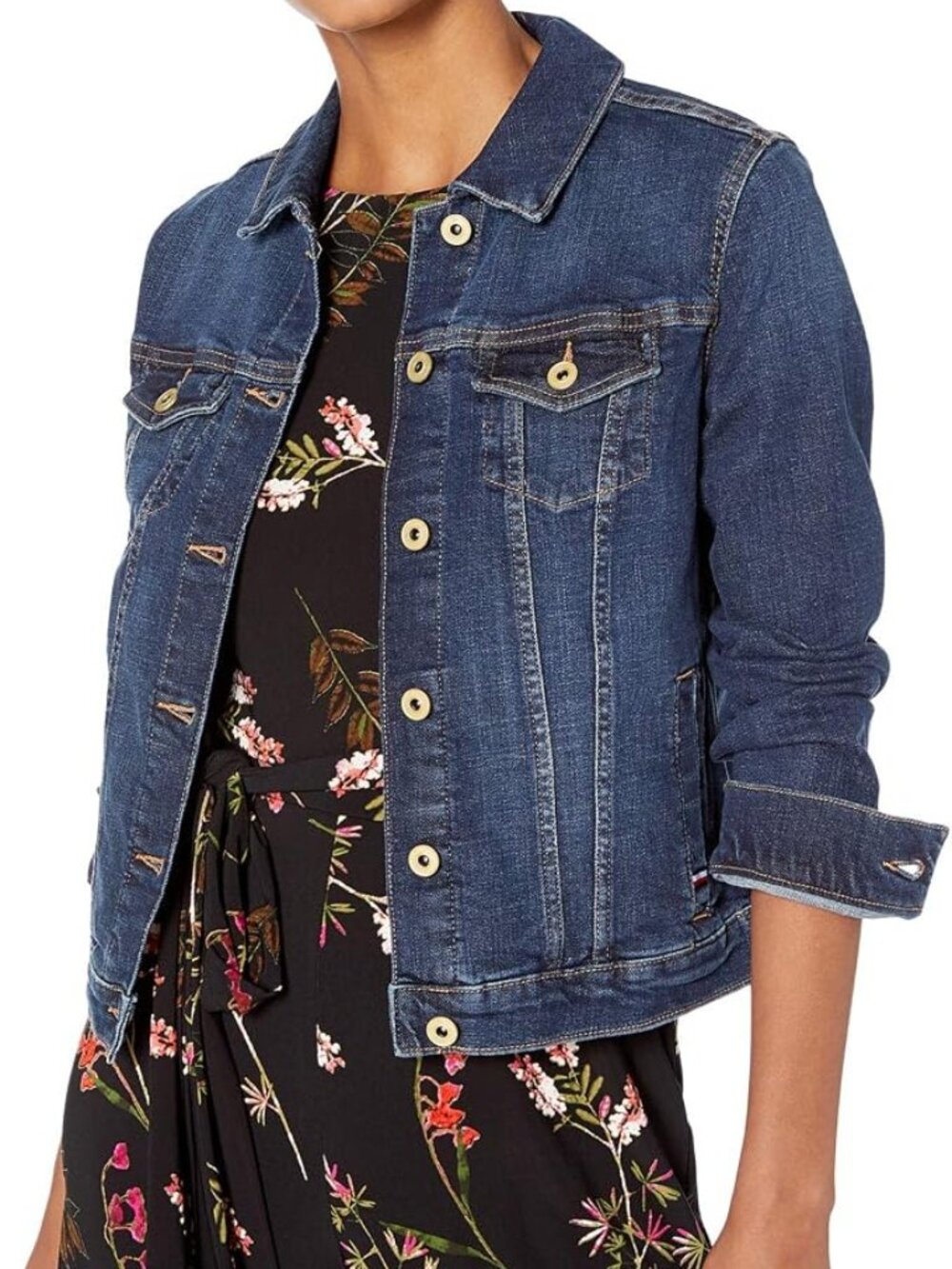 Tommy Hilfiger Women's Stretch Denim Jacket